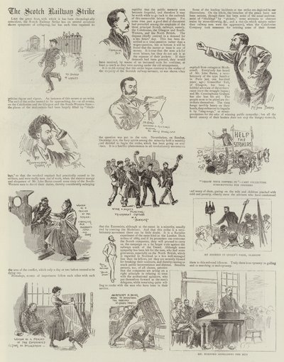 The Scotch Railway Strike by Alexander Stuart Boyd